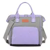 Nueva Bolso de Mamá de Moda Gran Capacidad Portátil para Madre y Bebé Bolso Cruzado Bolsa Térmica para Biberón Bolso para Almuerzo de Trabajador de Oficina