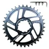 Biela para Bicicleta de Montaña GXP Offset de 3 mm 30T-42T Aleación de Aluminio Negra MTB Doble Plato