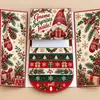 Libro de Tarjetas de Regalo Navideñas Casero Cascada