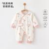 Ropa para recién nacido, Categoría A, Mamelucos de algodón para bebé, Ropa de monje con cordones para bebé niño y niña, Ropa para bebé, Ropa para gatear de 0 a 3 meses