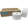 Bobina térmica para relógio de ponto 57mmx150m. Branco 44G - Caixa com 5 Unidades