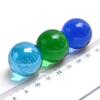 Cuentas de vidrio de 25 mm artesanías decorativas de vidrio niños jóvenes juego canicas juego pecera decoración de peces