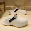 Chinelos de algodão quentes de inverno, bico fechado, sola grossa, forro de pelúcia, sapatos pós-parto, chinelos de algodão femininos, para usar ao ar livre, antiderrapantes, chinelos peludos