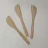 Raspador creativo de máscara de belleza de sándalo, herramienta de mezcla y aplicación para crema facial, palo de masaje facial de sándalo verde para el cuidado de la piel