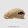 Sombrero de Bebé Estilo Coreano Estilo Primavera y Otoño Sombrero Adelantado Boina para Niño Gorra con Visera Ajustable para Niños Sombrero para Usar