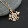 Joyería Creativa Transfronteriza Europea y Americana Serie de Collar de Reloj de Arena y Aretes de Venta Caliente Transfronteriza Cadena para Suéter