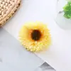 Cabeza de Flor de Crisantemo Artística Retro Nueva Material DIY Hecho a Mano Accesorios para Fotografía de Exterior Flor de Seda Flor Artificial