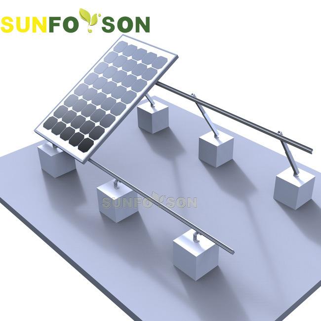 New design solar panel mountin
