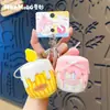 Chaveiro Pingente de Bolo de Aniversário de Pelúcia Boneca Divertida Criativa Boneca Pequena para Presente de Aniversário de Namorada Venda por Atacado
