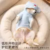 Roupas Novas para Pets Outono e Inverno Pelúcia Cartoon 3D Roupas para Cães Grandes Roupas Quentes de Lã de Duas Pernas Roupas para Cães Golden Retriever