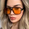 Gafas de Sol Kedun de Doble Puente y Montura Pequeña Poligonales Estilo Europeo y Americano Retro Casual Tendencia para Conducir
