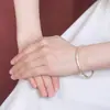 Yilu Plata S999.9 Plata para Pies Artesanía de Oro Hecha a Mano Estilo Nacional Retro Pulsera Xiangyun Pulsera de Plata Estilo Nacional Calabaza
