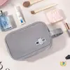 Bolsa de Higiene Pessoal Portátil, Bolsa Portátil de Malha para Armazenamento de Skincare de Viagem ao Ar Livre, Bolsa Cosmética Fashion para Praia Lote