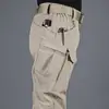 Pantalones Softshell Impermeables para Hombre para Exteriores Otoño e Invierno Pantalones Térmicos Largos Casuales de Carga Pantalones de Senderismo Gruesos de Forro Polar