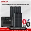 Sistema de armazenamento de energia fotoelétrica portátil para RV, móvel, externo, residencial, viagem, sistema de geração de energia fotovoltaica