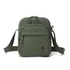 Bolso bandolera de nailon ligero, moderno y sencillo para el teléfono, multicapa, elegante y fresco, adecuado para viajes al aire libre, bolso cruzado para hombres y mujeres