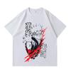 Camiseta con estampado bidimensional para hombre y mujer, camiseta de verano informal que combina con todo, marca de moda, camisetas holgadas para hombre y mujer, ropa para parejas de gran tamaño