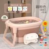 Cubo de Baño para Niños Almacenamiento Bañera Cubo de Baño de Silicona Cubo de Baño de Plástico Cubo de Baño Palangana de Baño Cubo de Baño