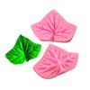 Folhas Folhas Folhas de Bordo Molde de Silicone Dobra Açúcar Chocolate Bolo Molde Decorativo