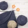 Accesorios de Herramienta de Tejer DIY con Forma de Flor Linda Transfronteriza Tapa Antideslizante para Agujas