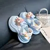 Pantuflas para Niñas 2025 Verano Nueva Moda Versátil Zapatos Individuales Estilo Coreano para Niños Suela Suave Sandalias de Princesa para Niñita