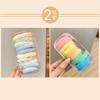 Cuerda para el Pelo Payon para Niños Alta Elasticidad y Duradera Anillo para el Pelo de Bola para Niñas Adorno para la Cabeza Tendones de Goma Simples para Niñas No Saludan al Pelo