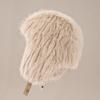 Gorro Lei Feng de piel sintética para mujer, felpa completa gruesa con orejeras, visón sintético, invierno, ciclismo, resistente al viento, cálido, sombrero de moda