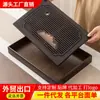 Bandeja de Chá para Uso Doméstico 2026 Novo Modelo Conjunto Completo de Chá Kung Fu Bambu Madeira Maciça Drenagem de Água Armazenamento de Água Preparo Seco Pequena Mesa de Chá