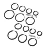 Novedades Pendientes de Aro de Acero Inoxidable Europeos y Americanos Redondos Puños para Oreja Moda Sencilla Diseño de Nicho Pequeños Al por Mayor