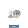 Artefacto ajustador de cintura botón sin clavos 17mm Pantalones de mezclilla cintura Gran Cambio Pequeño desmontable ajustable sin costuras botón de metal