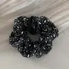 Dongdaemun Coletero de Satén Brillante Banda para el Cabello Alta Elasticidad Elegante Liga para el Cabello para Mujeres