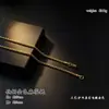 Cadena Sencilla Lisa Acero de Titanio Collar Cadena de Perlas Cadena de Cruz Cadena de Bolas Cadena Básica Versátil Que No Se Desvanece y Se Puede Usar en Capas