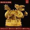 Decoración cuadrada de latón de la Bestia Divina del Dragón Azul del Tigre Blanco Zhuque Xuanwu cuatro Bestias Divinas artesanías de apertura de oficina de cobre para el hogar