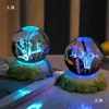 Ramo Bola de Cristal Luminosa Tulipán Luz de Noche Adorno Regalo para Cumpleaños de Niñas Regalo para Mejores Amigas Regalo para el Festival Qixi para Novia
