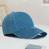 Sombreros Lavados Estilo Coreano para Exteriores Venta al por Mayor Personalizada Protección Solar de Verano Sombreros Vintage Gorras Visera Bordado de Logo