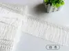 Acessórios Criativos de Renda Azul para Decoração de Cortinas, Um Rolo, 11,6m com Franjas, Barra Decorativa