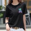 Body para mujer, verano 2021, nuevo estilo coreano, camiseta brillante, seda de hielo, suelta, versátil, talla grande, manga corta, top con lentejuelas