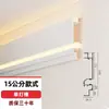 Pálpebra dupla canaleta de luz luminosa sem teto montada na superfície luz linear linha de canto liga de alumínio LED