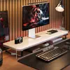 Soporte para Monitor de Computadora de Escritorio, Estante de Almacenamiento, Organizador de Escritorio, Soporte Extendido para Laptop, Sala de E-Sports