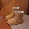 Botas de nieve para mujer Birkenstock, nueva colección de invierno 2026, forradas de felpa, suela gruesa, puntera redonda, botines, cálidas y adecuadas para climas fríos