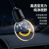 Nuevo Colgante de Bombilla Acrílica Luminosa Transfronteriza Mini Adorno Atmósfera Estilo Retro Luz Respiratoria Decoración de Coche