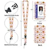 Porta Cartão Divertido com Crachá, Impressão UV, Cordão, Clipe Retrátil, Cartão de Refeição, Porta Cartão de Ônibus, Porta Crachá de Trabalho, Capa Protetora