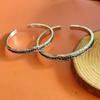 Pulsera retro de plata tailandesa antigua "abismo" para niños, de alto sentido para hombres, nicho para hombres, pulsera para amantes de hombres, venta al por mayor