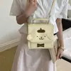 Mochila de gatito de dibujos animados linda con lazo, nueva bolsa de nicho para chicas que van al trabajo, mochila portátil para estudiantes, moderna