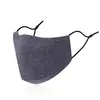 Mascarillas de Algodón y Lino para Otoño e Invierno para Mujer, Antismog, Se Puede Insertar con Filtro PM2.5, Espesadas de 3 Capas, Cortavientos, Antifrío y Cálidas