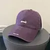 Gorra de Béisbol Bordada con Letras Estilo Universitario Coreano para Mujer, Primavera y Verano, Sombrero de Sol para Adelgazar la Cara para Hombre, Casual y Versátil