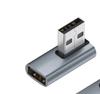 Adaptador hembra C Revolution C 2.0 moldeado por inyección y doblado, adecuado para teléfonos móviles y portátiles con carga en forma de U de USB a tipo C.