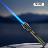 Linterna de Antorcha Pistola de Llama de Sable de Luz de Celebridad de Internet para Barbacoa al Aire Libre, Encendedor Inflable a Prueba de Viento, Regalo Transfronterizo