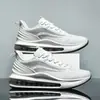 Tênis Casuais Acolchoados Respiráveis Leves Versáteis Novo Estilo Antiderrapante Tênis de Corrida em Malha Outono Super Macios Sapatos Masculinos Sapatos da Moda