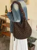 2026 Invierno Nuevo Retro Nicho Bolso Tote de Felpa Bolso Cruzado Bolso de Hombro Bolso para el Trabajo y el Trayecto Bolso para la Clase
